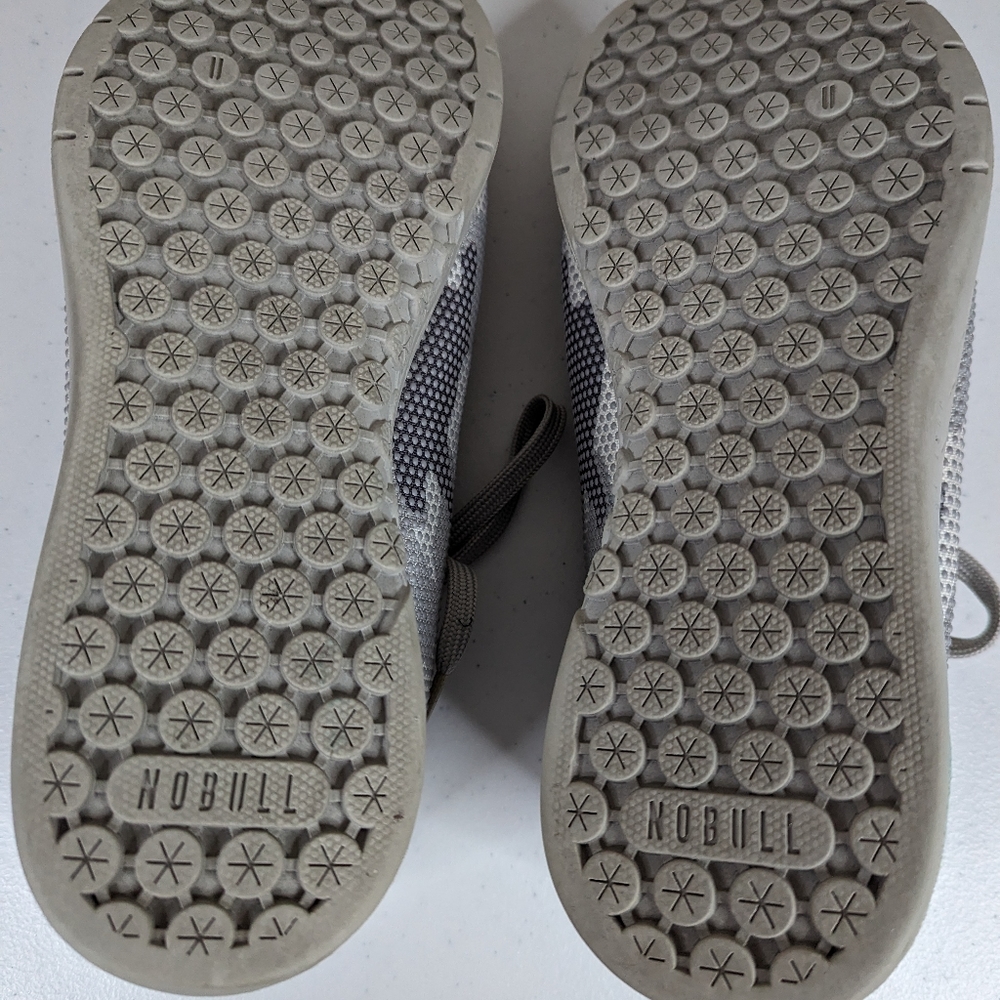 Nobull Mens Superfabric Grey Camouflage Shoes Trainer Workout (M 7.5) (W 9) - Picture 2 of 6